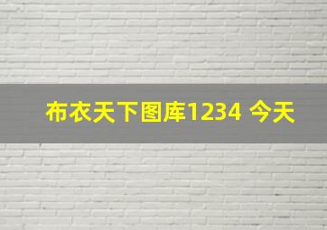 布衣天下图库1234 今天